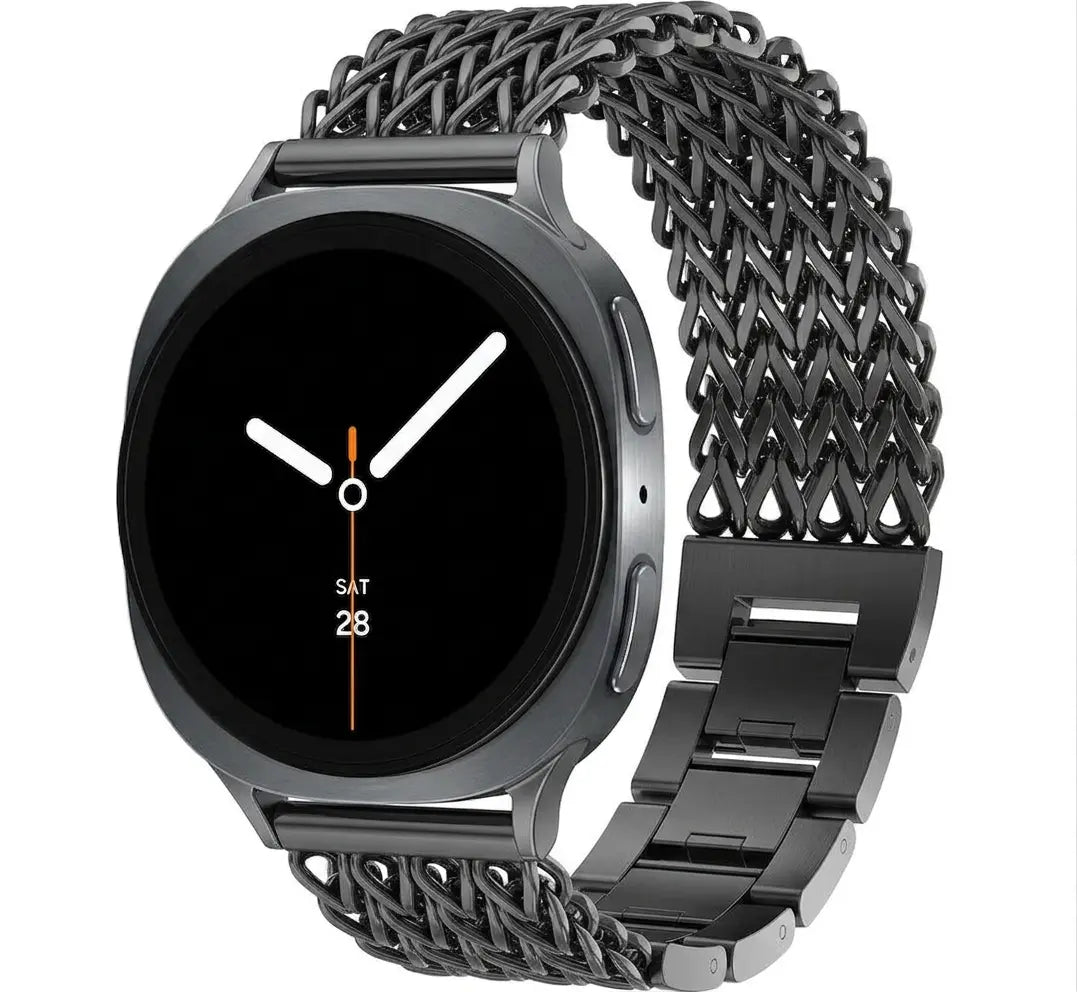 Bracelet metal mesh Samsung Galaxy Watch 8 Classic (noir)