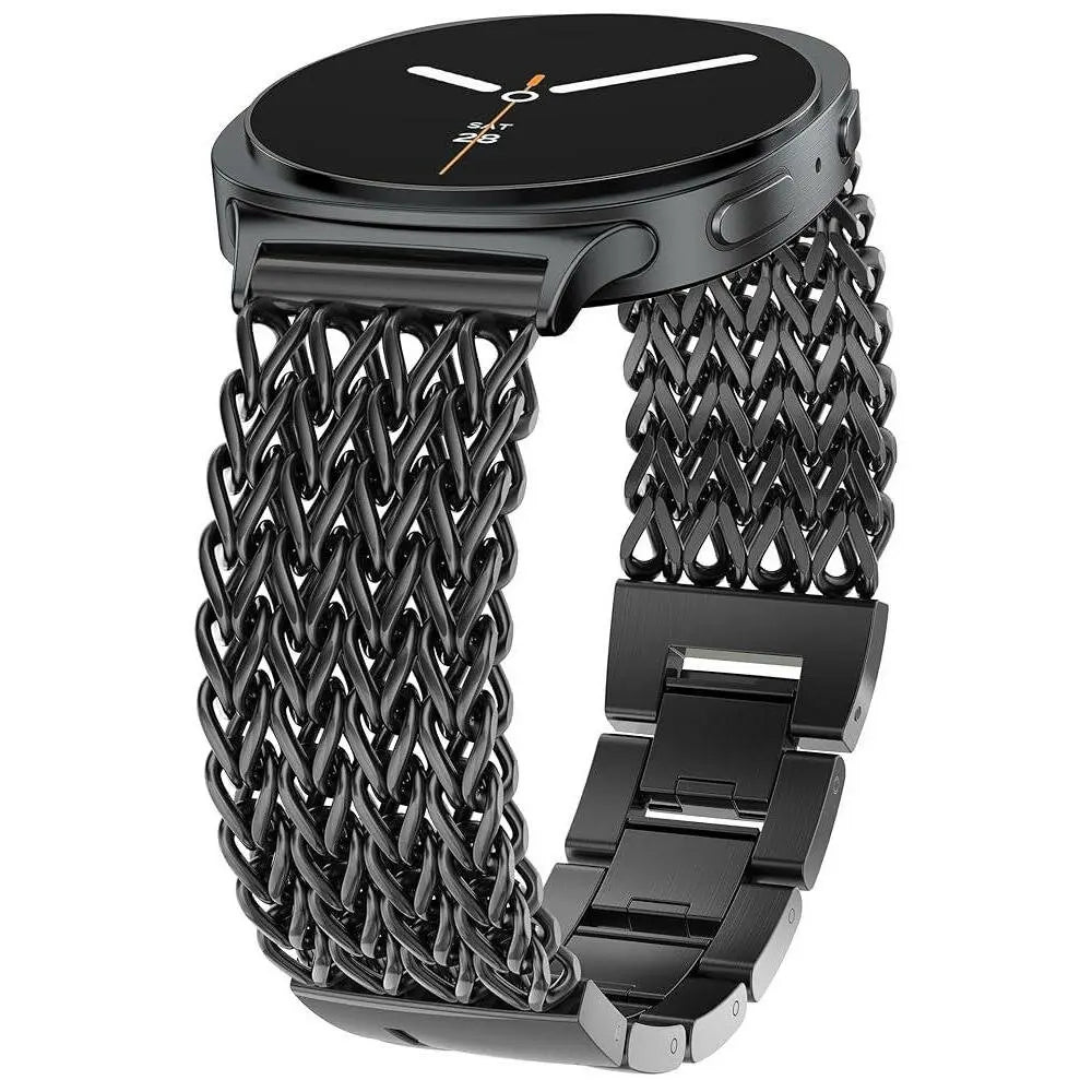 Bracelet metal mesh Samsung Galaxy Watch 8 Classic (noir)