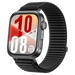 Huawei Watch Fit 4 Nylon Wave Strap (Black)